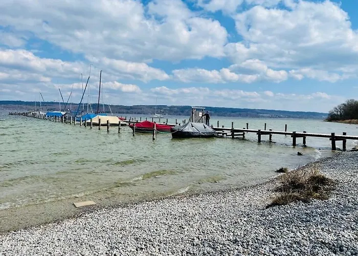 Apartament Ammersee Haus In Haus,wunderschoene Designerferienwohung Mit Garten *